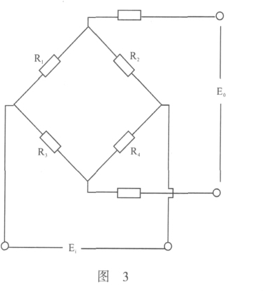 惠斯通電橋的原理圖