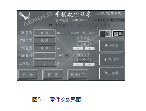 零件主要參數頁麵圖