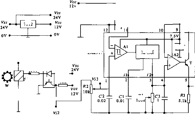 包裝機傳感器電路圖