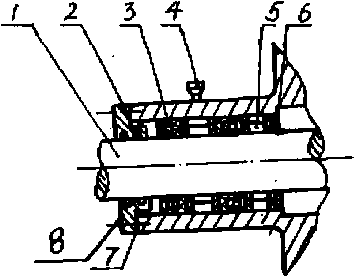 包裝機內部結構傳動部分圖