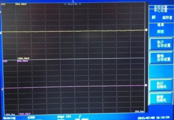 包裝機一切正常CANOPEN通信輸出波型