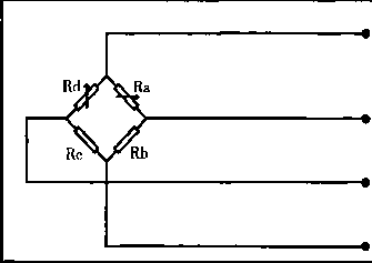 惠斯通電橋示意圖