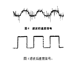 皮帶秤輸出的速度方波信號圖