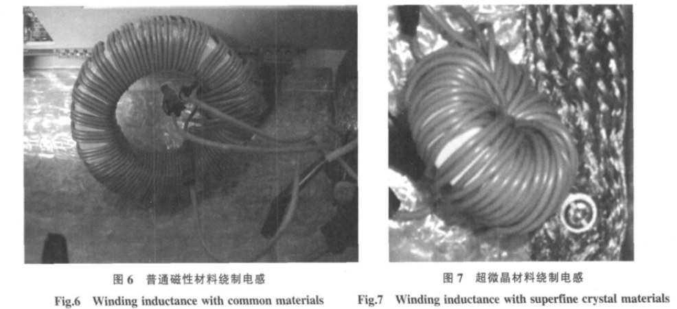 兩種材料繞製電感、設計的濾波器圖