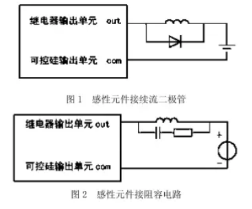 自動配料係統感性元件接阻電路圖