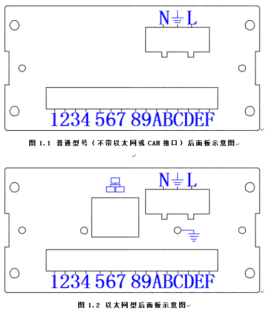 稱重控製儀表示意圖